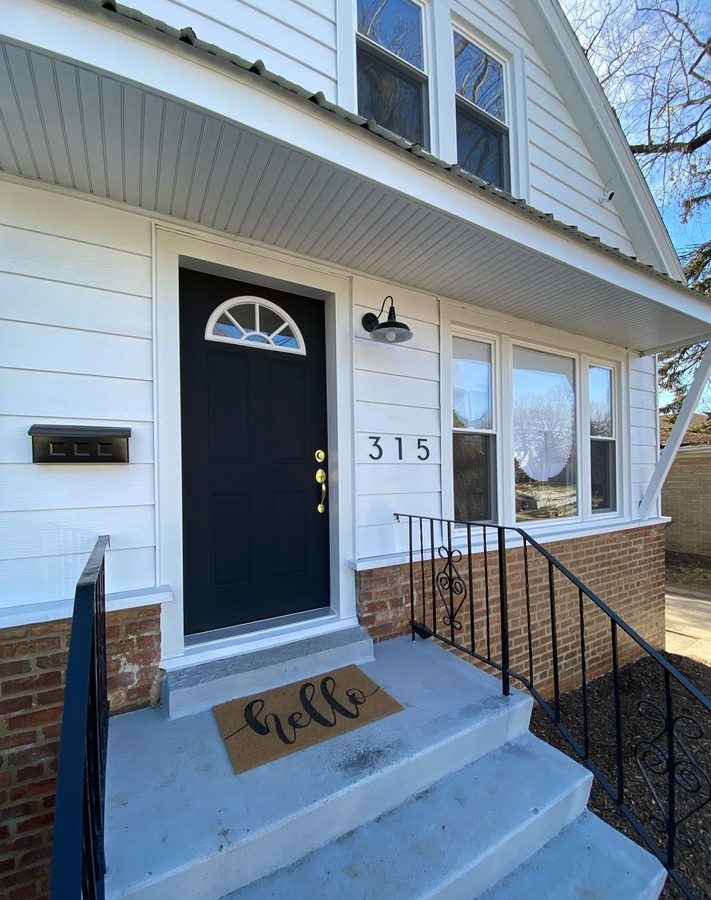 exterior front, 315