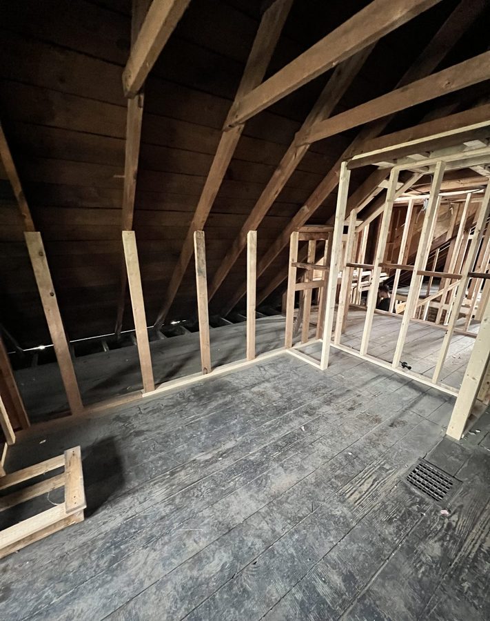 attic, mason